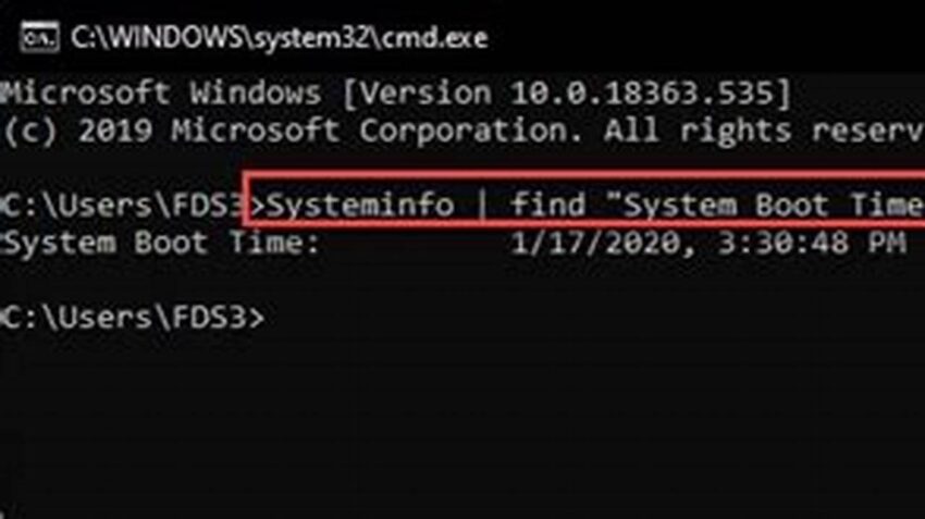 Windows Uptime Command, A Linux User's Guide