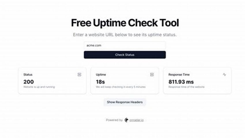 Easy Free Uptime Checks for Your Linux Servers