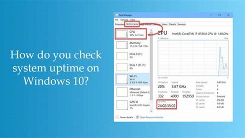How to Check Windows Uptime, Quick & Easy Guide